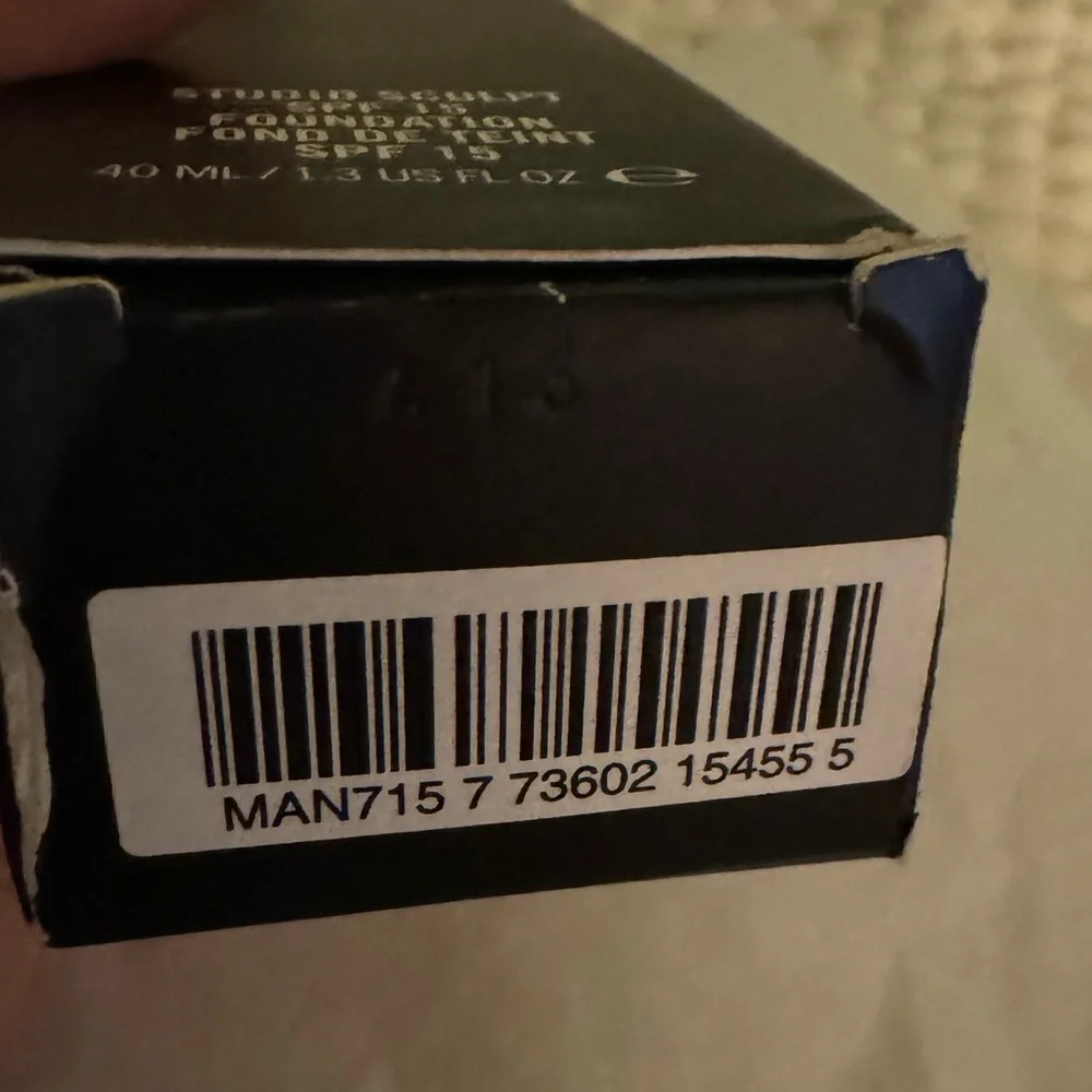 Mac Studio Sculpt Foundation SPF15 Nc20 Full Size 40mL 1.3 Oz. New in Box